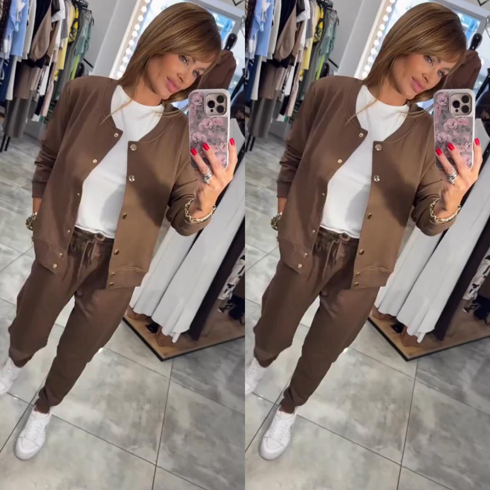 Elegant Cardigan Set with Pants – Comfortable & Stylish