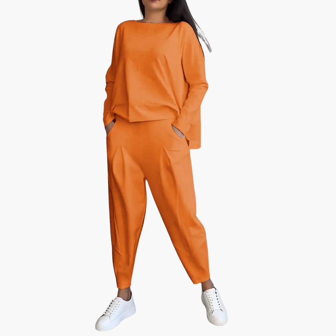 Anna | Comfortable Two-Piece Set with Round Neckline
