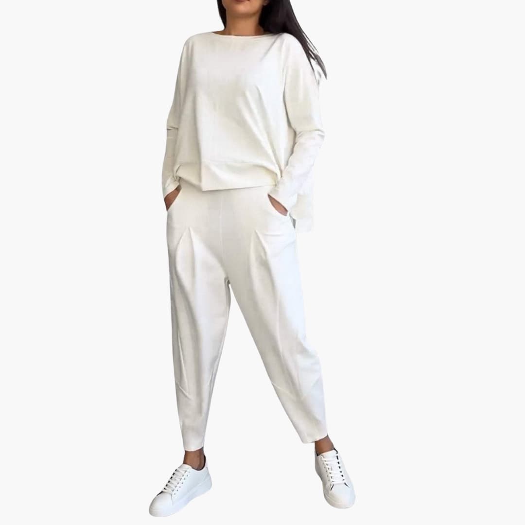 Anna | Comfortable Two-Piece Set with Round Neckline