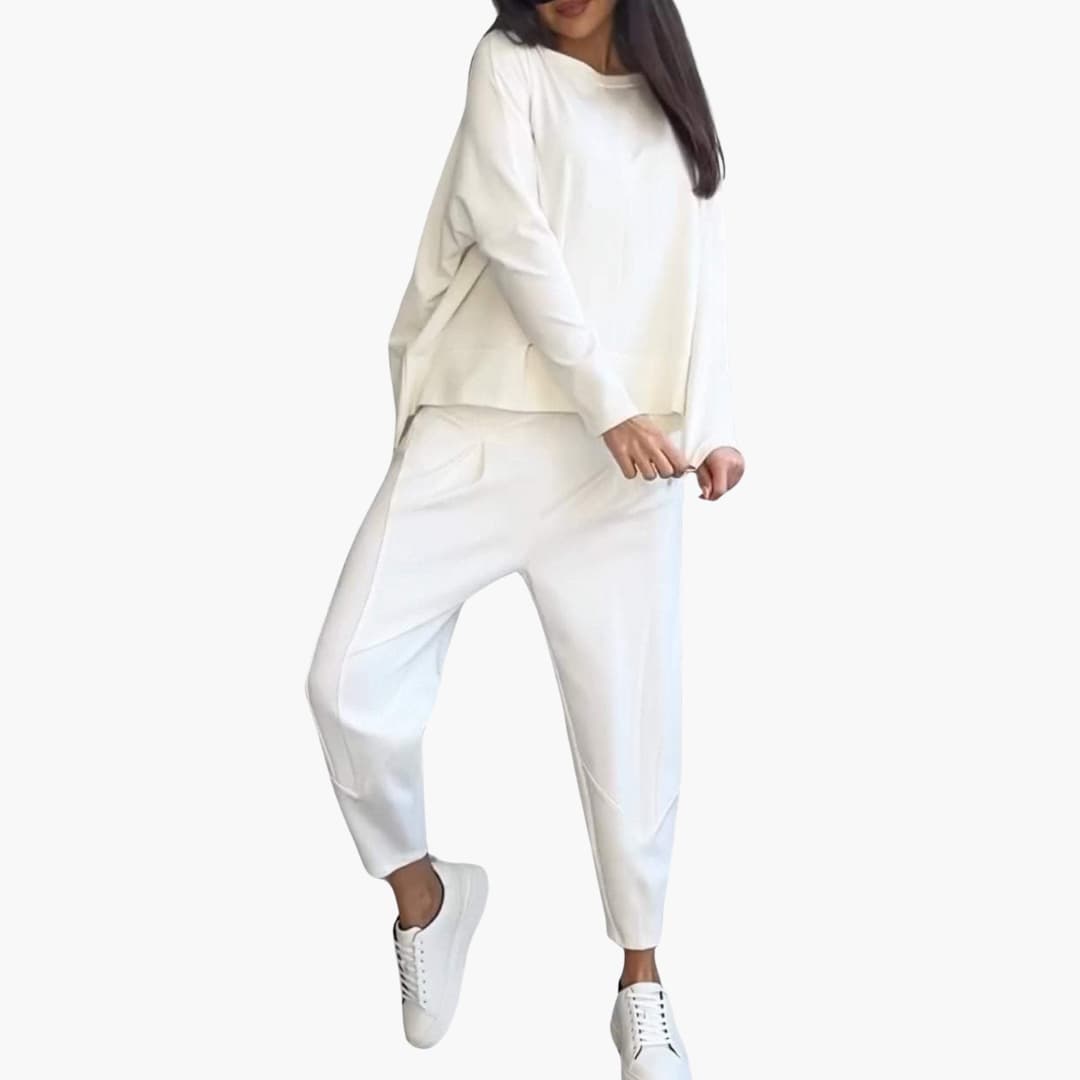 Anna | Comfortable Two-Piece Set with Round Neckline