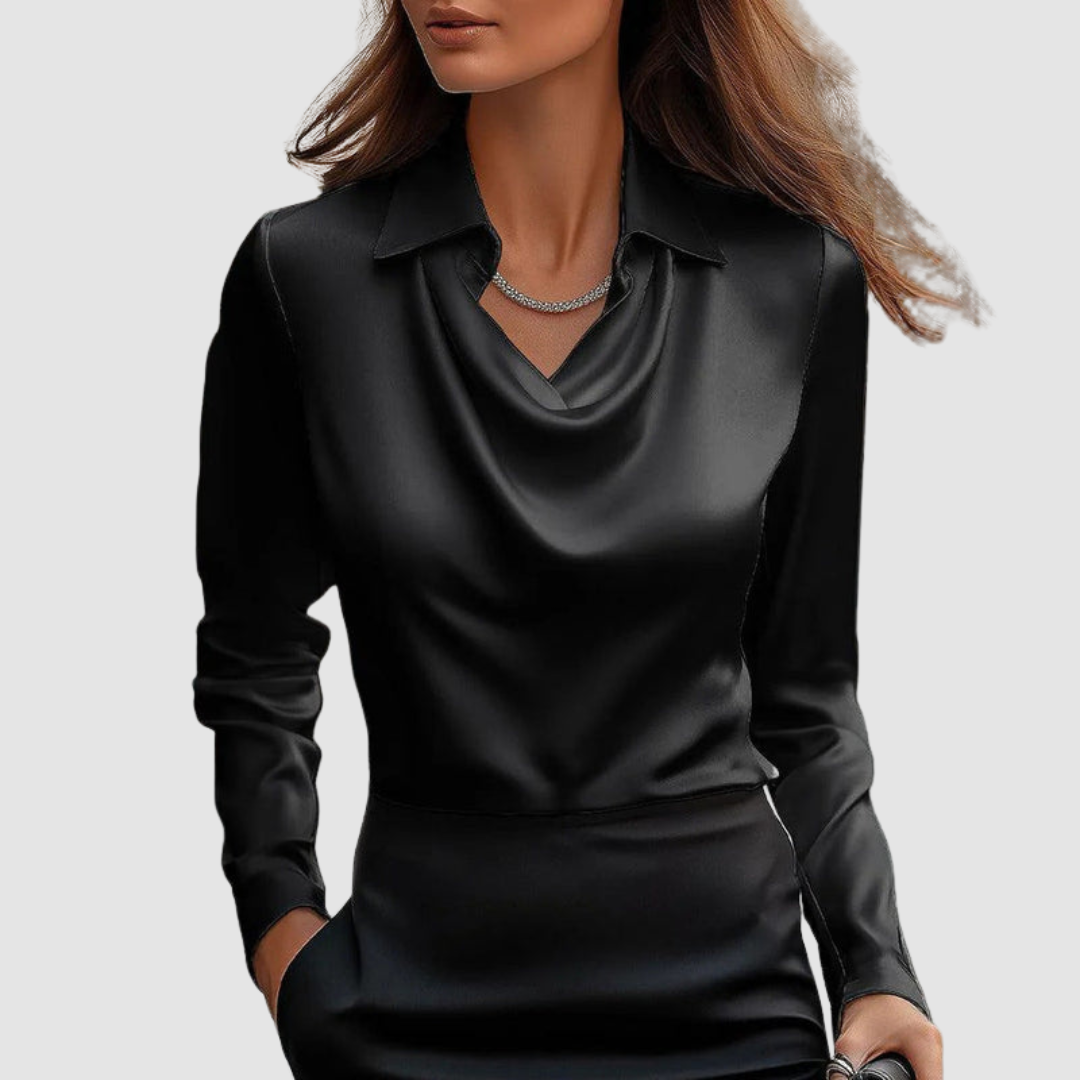 Catalina | Elegant Satin Blouse