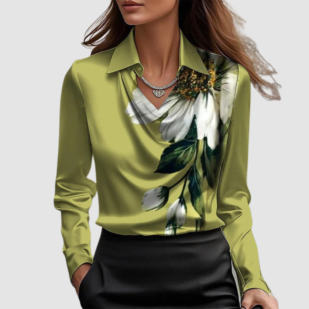 Catalina | Elegant Satin Blouse