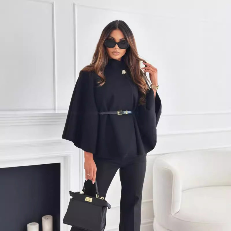Lea | Stylish butterfly jacket with belt