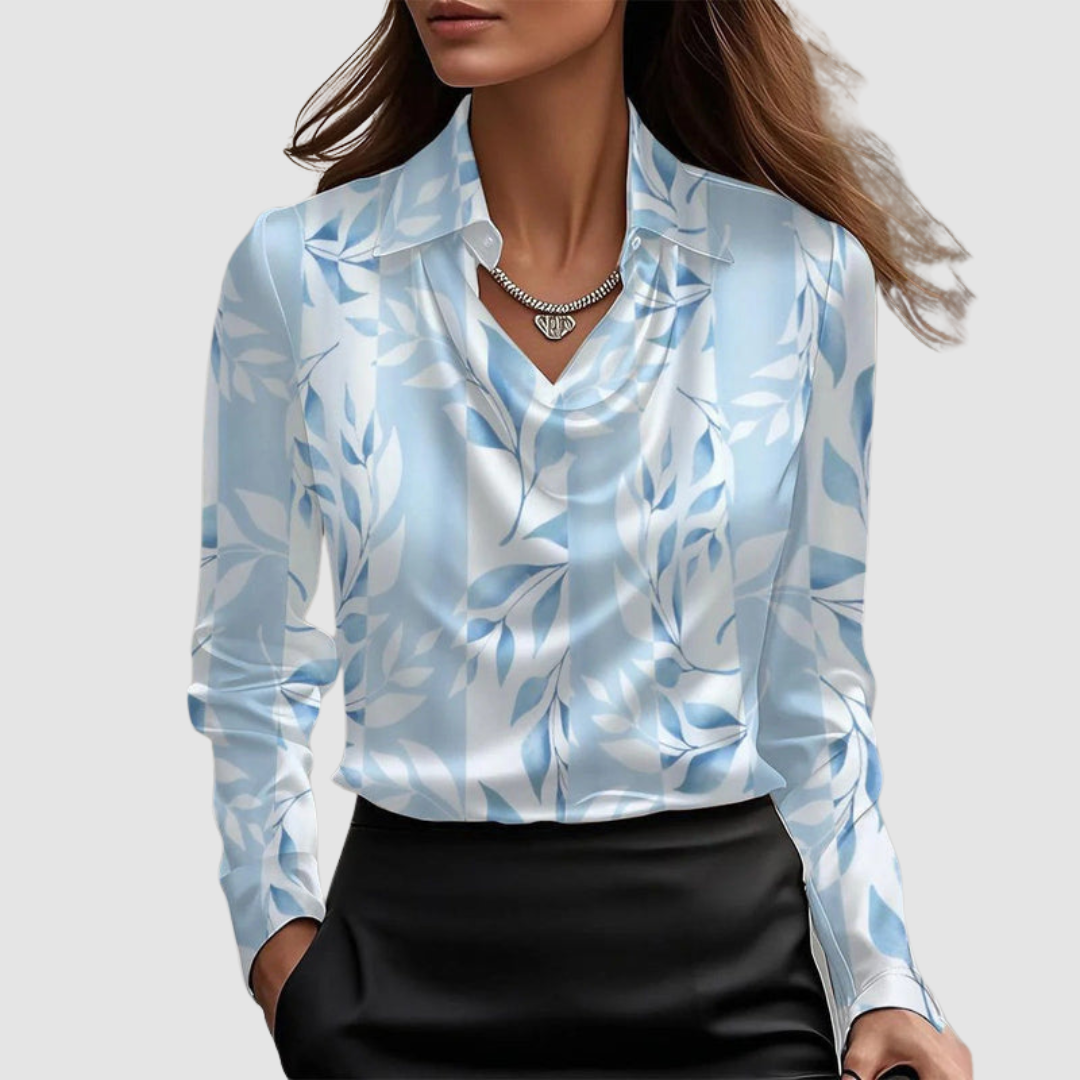 Catalina | Elegant Satin Blouse