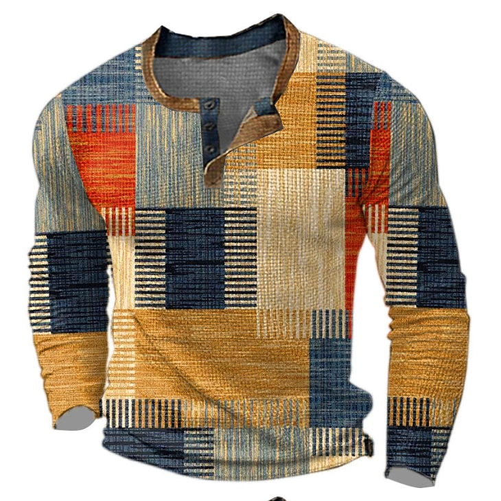 Hugo | Vintage Lightweight Patchwork Sweater