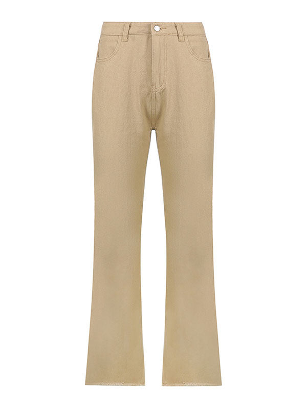 Elin - Solid Flare Jeans
