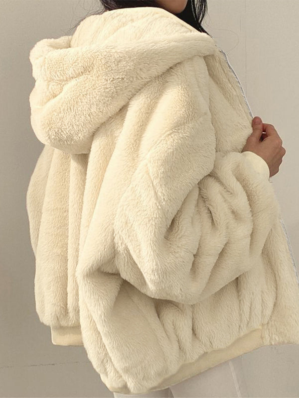 Reversible Sherpa Hood Jacket
