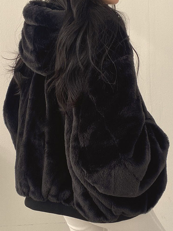 Reversible Sherpa Hood Jacket