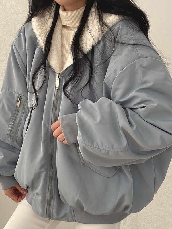 Reversible Sherpa Hood Jacket