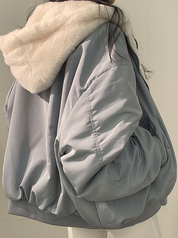 Reversible Sherpa Hood Jacket
