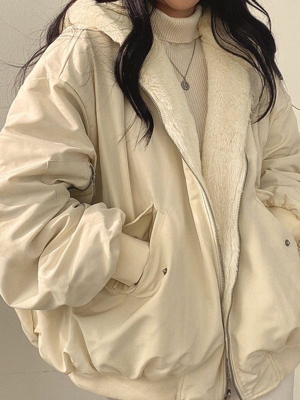 Reversible Sherpa Hood Jacket