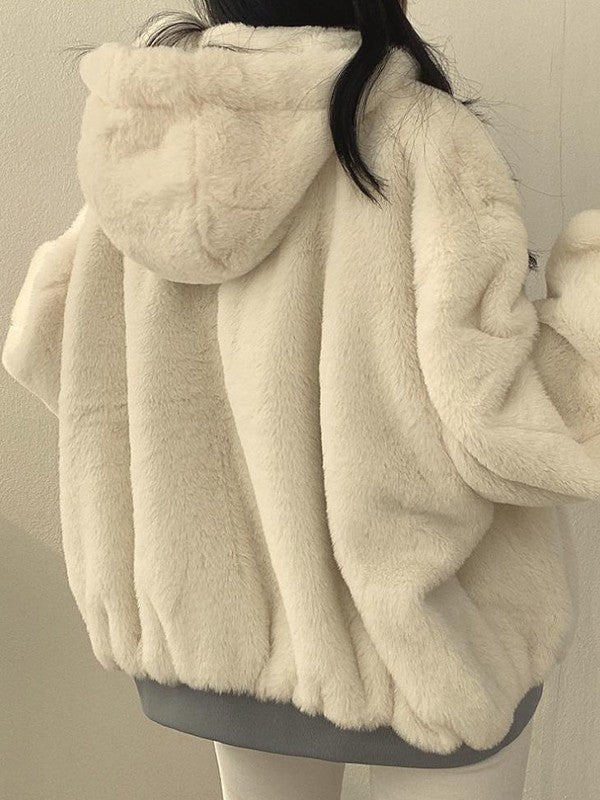 Reversible Sherpa Hood Jacket