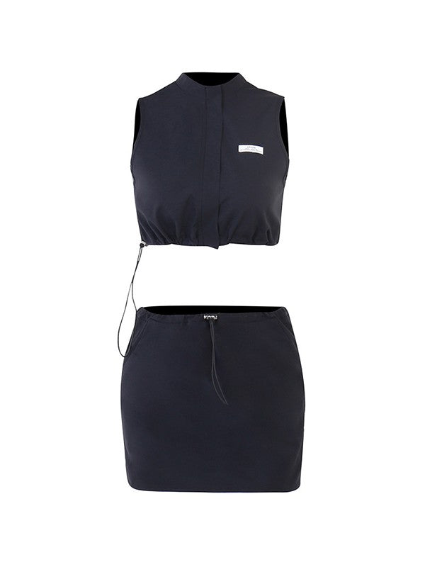 Yma - Tank Top & Mini Skirt Set