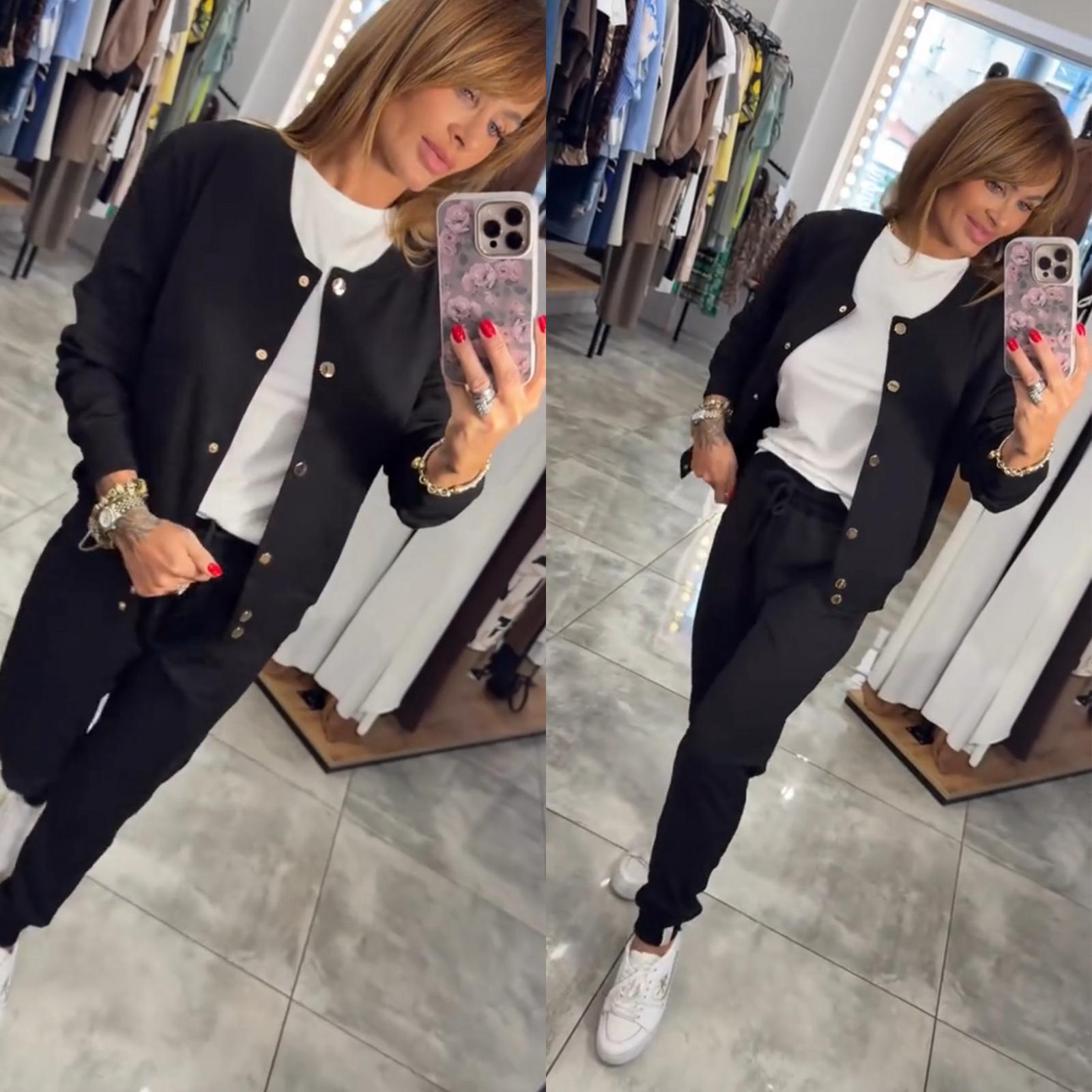Elegant Cardigan Set with Pants – Comfortable & Stylish