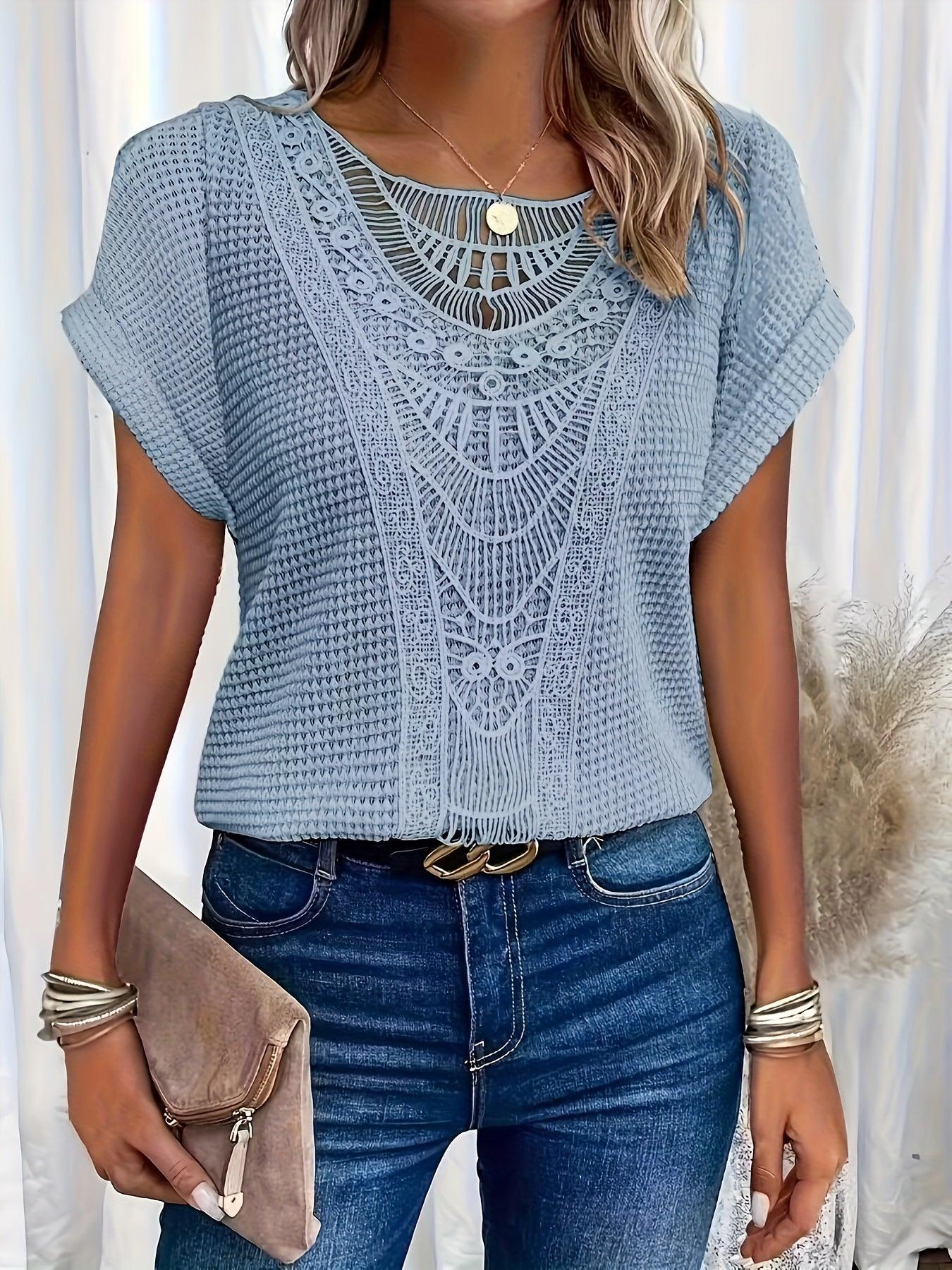 Brooke | Beautifully Detailed Knitted Top