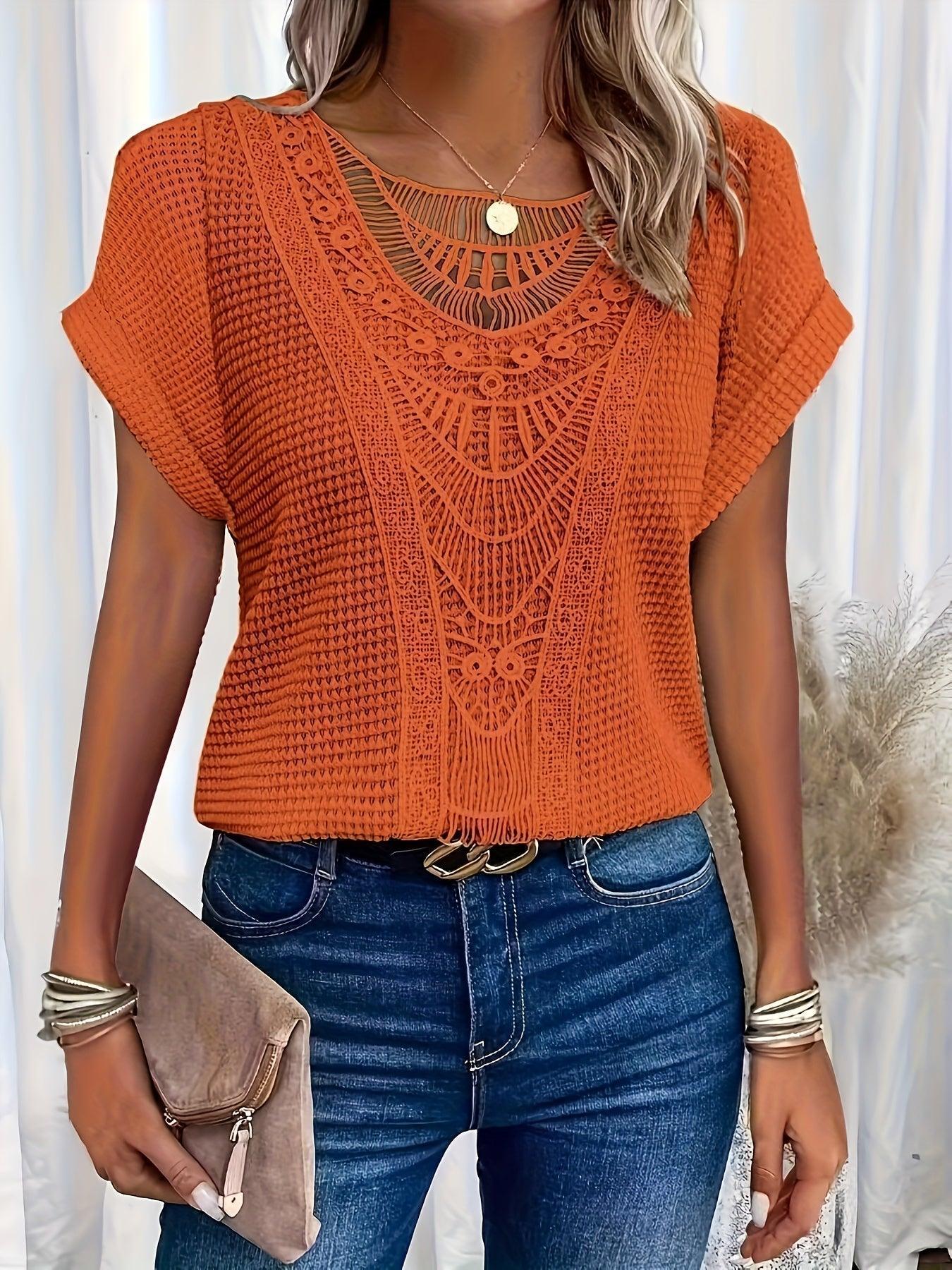 Brooke | Beautifully Detailed Knitted Top