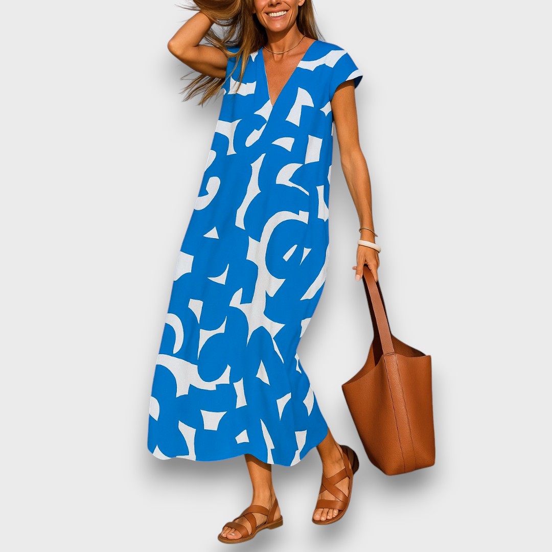 Love | Airy Dress with V-Neck