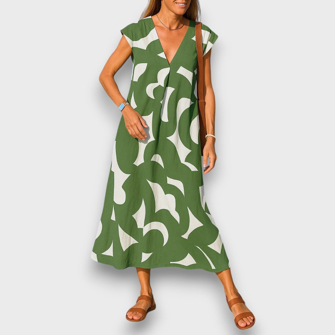 Love | Airy Dress with V-Neck