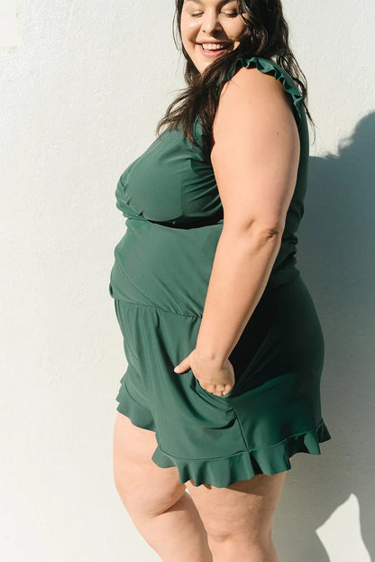 Sophie | Swimsuit with Ruffles and Built-in Bra