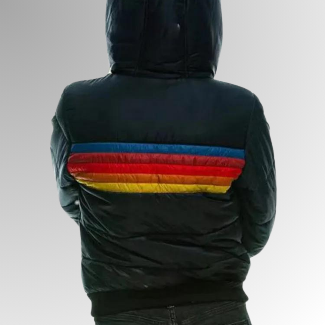 Marietta | Striped Puffer Jacket