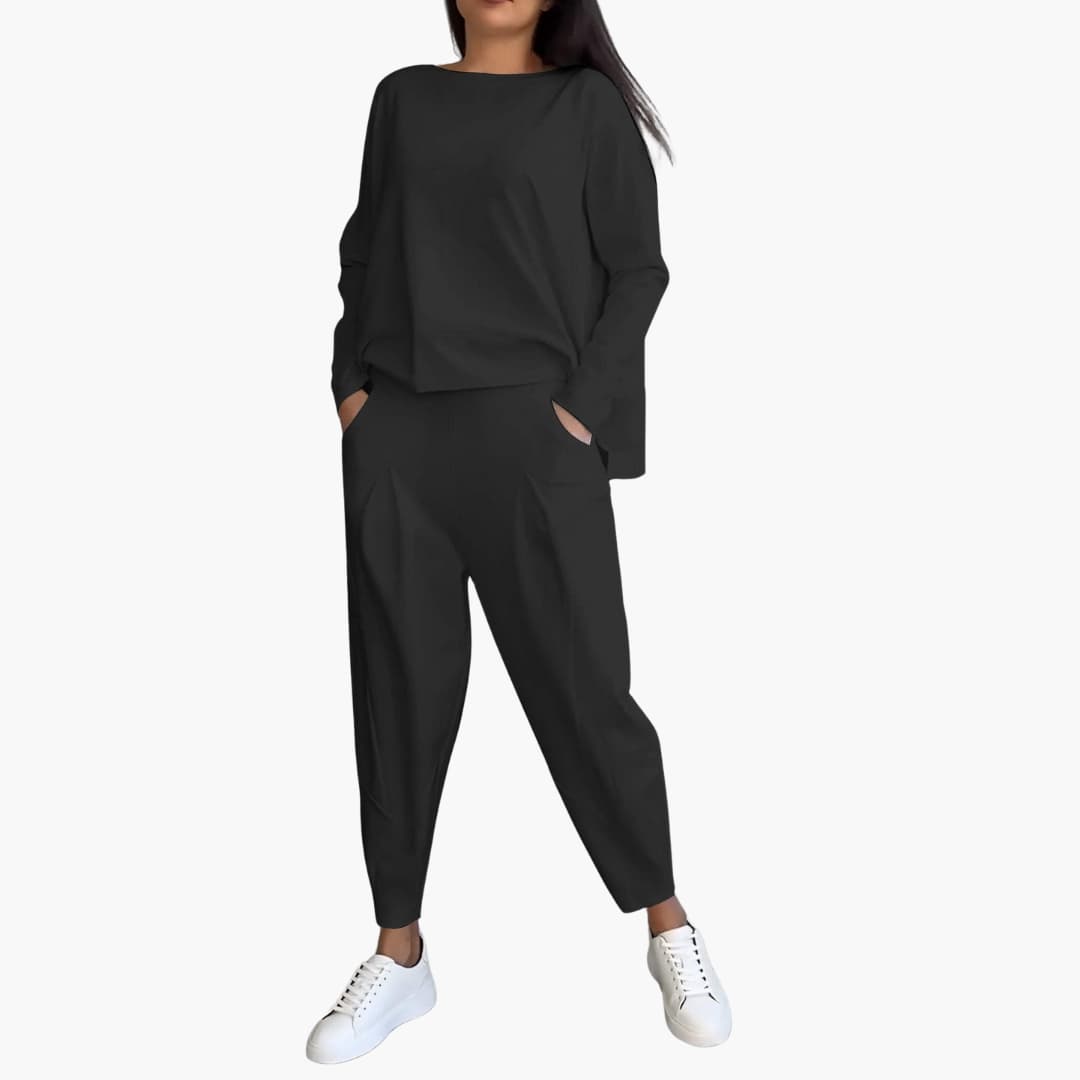 Anna | Comfortable Two-Piece Set with Round Neckline