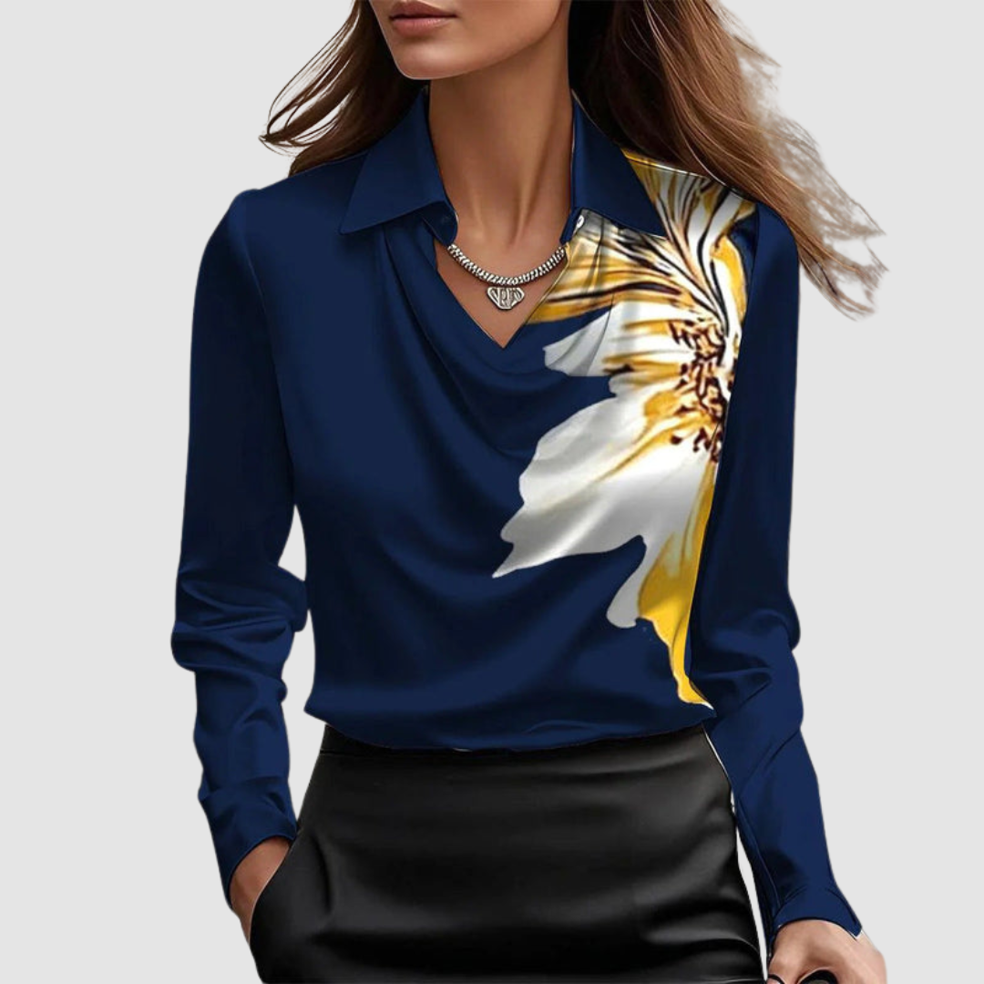 Catalina | Elegant Satin Blouse