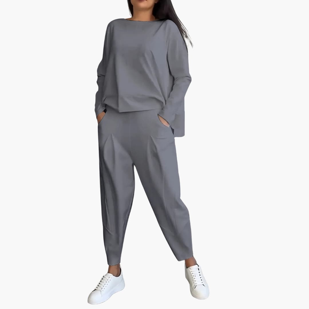 Anna | Comfortable Two-Piece Set with Round Neckline