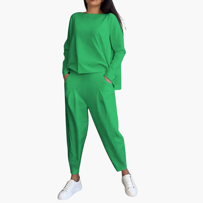 Anna | Comfortable Two-Piece Set with Round Neckline