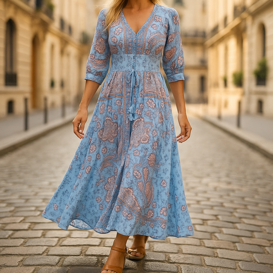 Adora | Bohemian Maxi Summer Dress