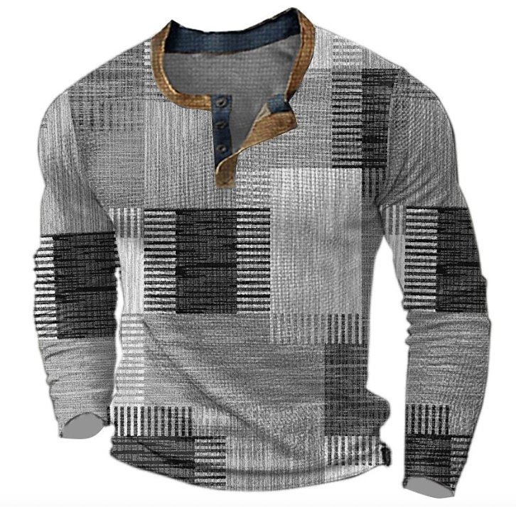 Hugo | Vintage Lightweight Patchwork Sweater