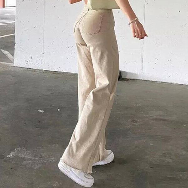 Elin - Solid Flare Jeans