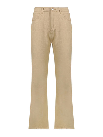 Elin - Solid Flare Jeans