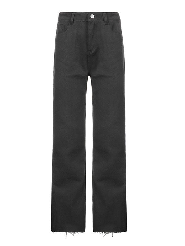 Elin - Solid Flare Jeans
