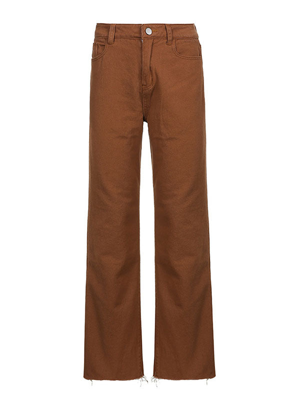 Elin - Solid Flare Jeans