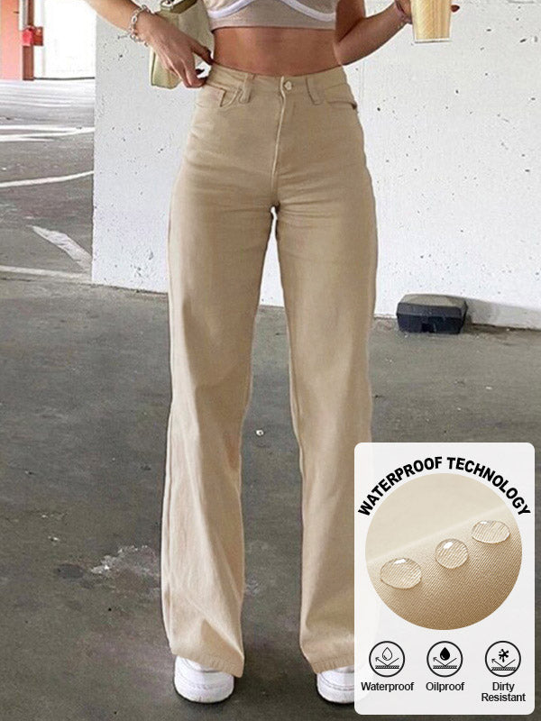 Elin - Solid Flare Jeans