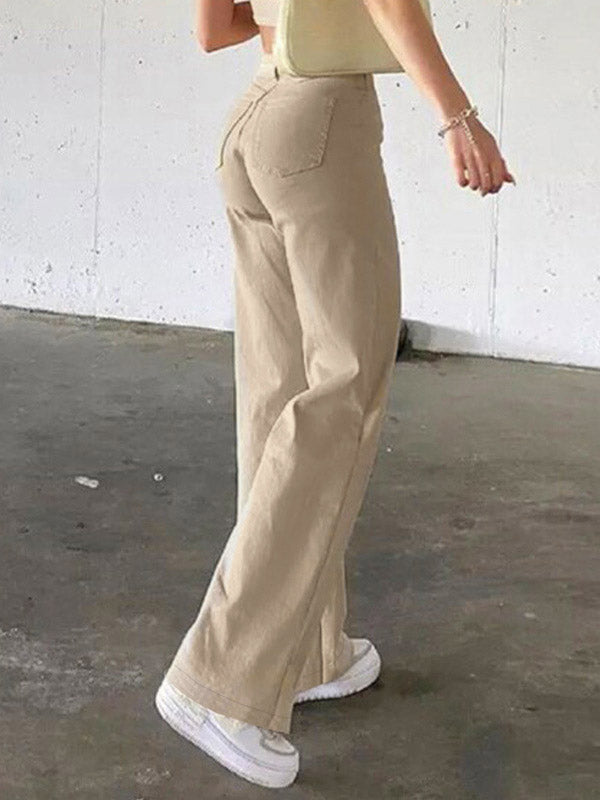 Elin - Solid Flare Jeans