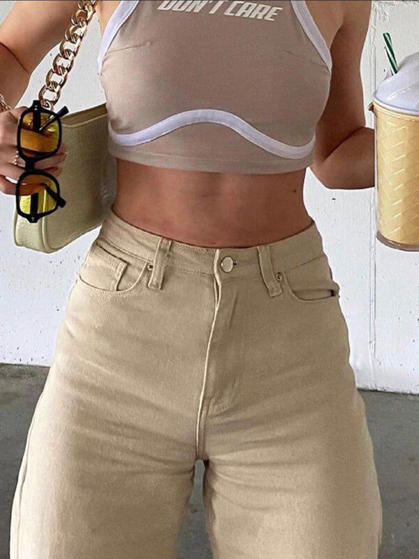 Elin - Solid Flare Jeans