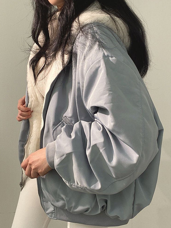 Reversible Sherpa Hood Jacket