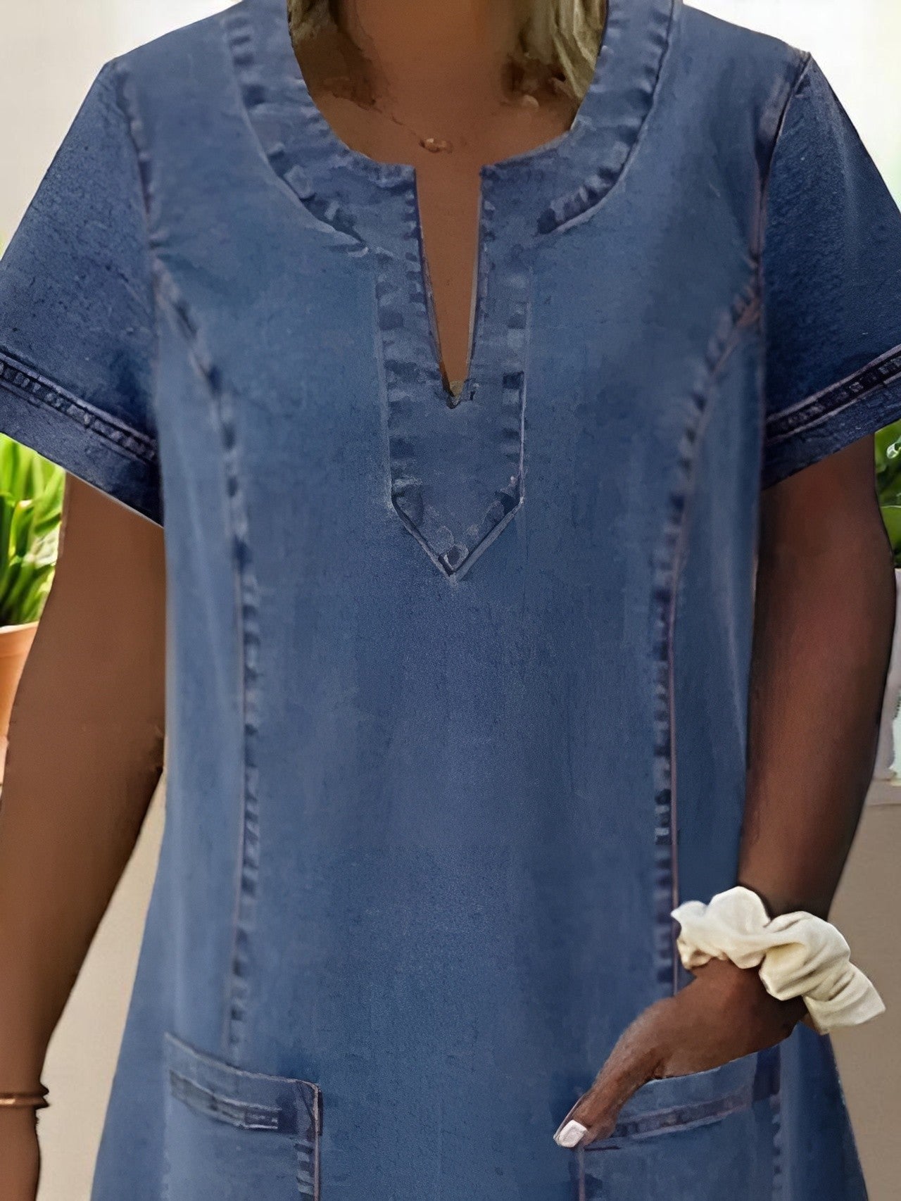 Julia | Soft Fabrics Denim Dress