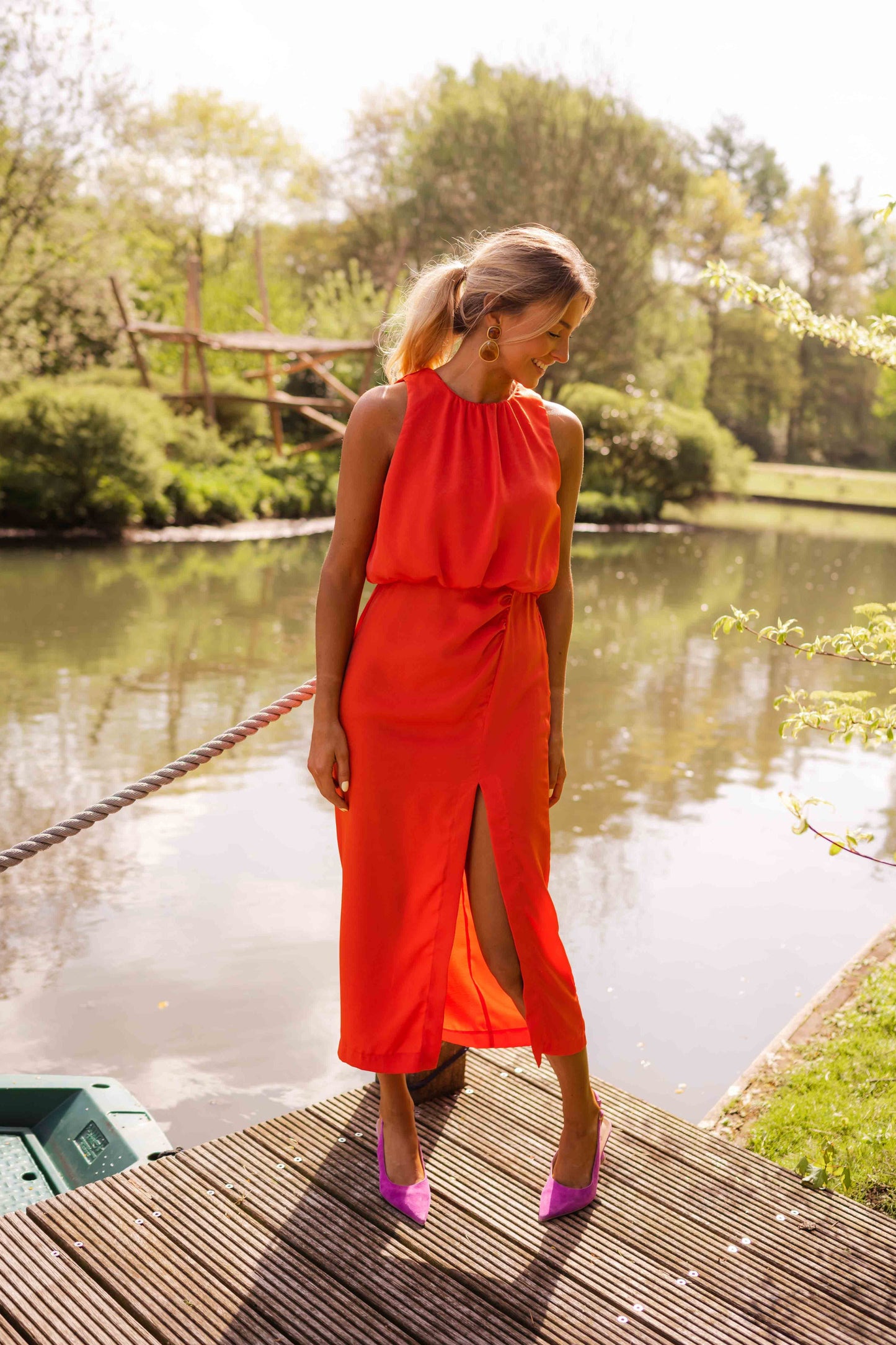 Leonie | Elegant Midi Dress