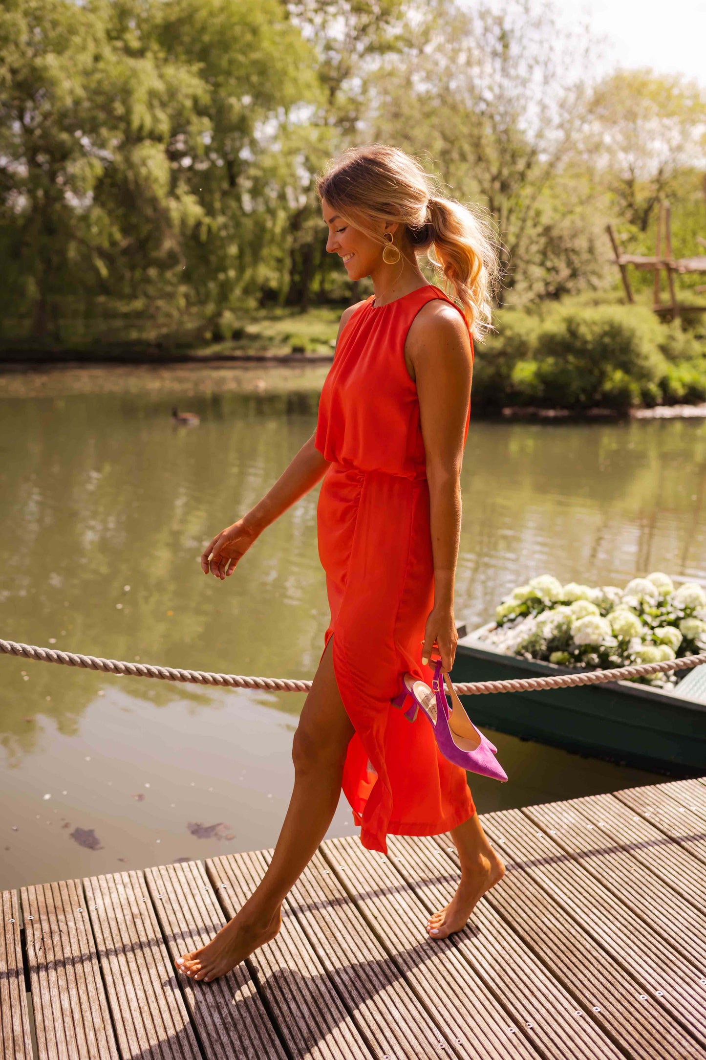 Leonie | Elegant Midi Dress