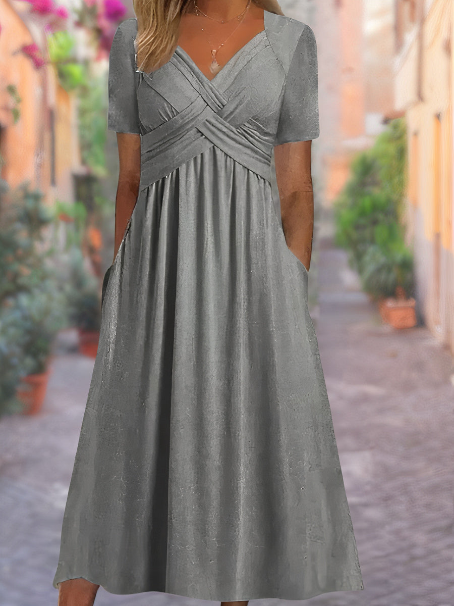 Aria | Comfortable V-Neck Dress