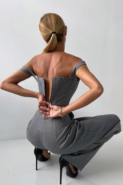 Dolce | Three-Piece Set with Double-Breasted Blazer
