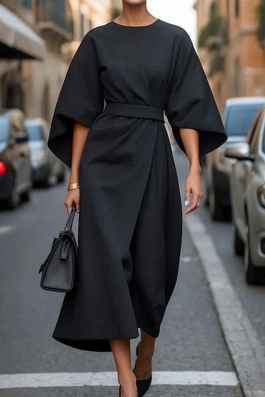 Julie | Elegant Dress with Puff Sleeves