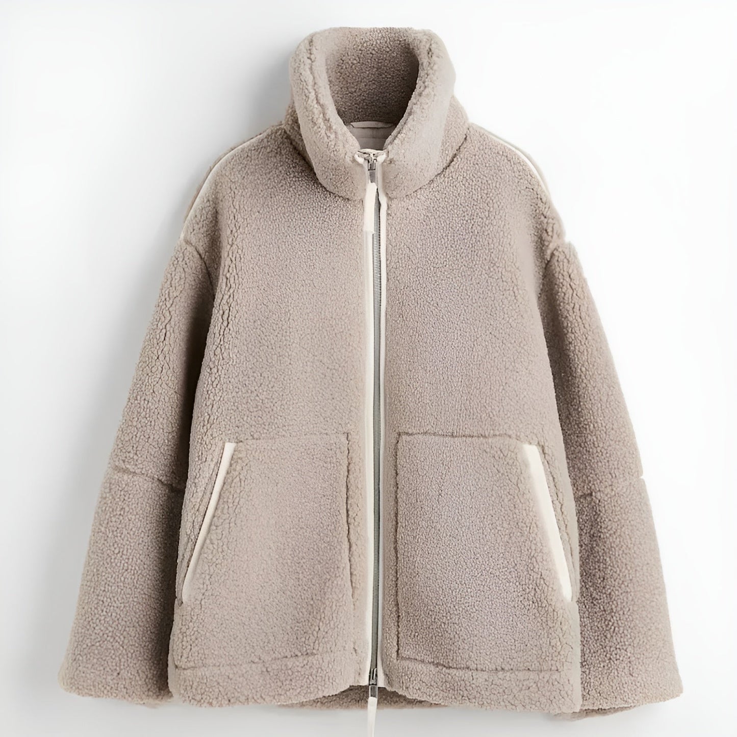 KAJA – Soft teddy coat