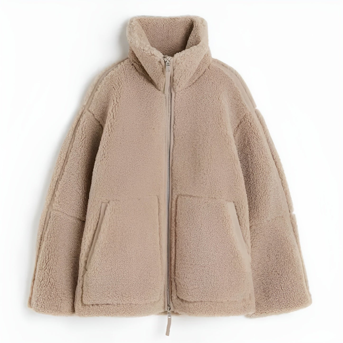 KAJA – Soft teddy coat