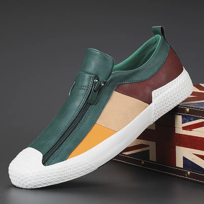 Claude Monet | Leather Trainers