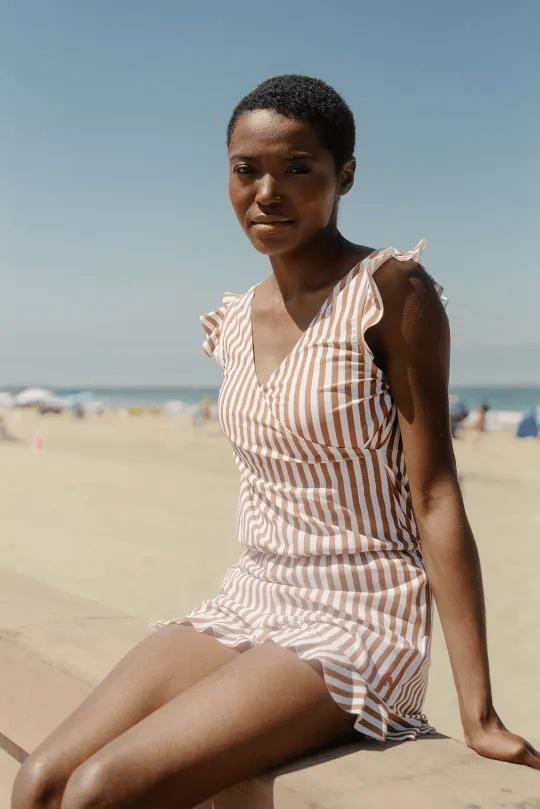Sophie | Swimsuit with Ruffles and Built-in Bra