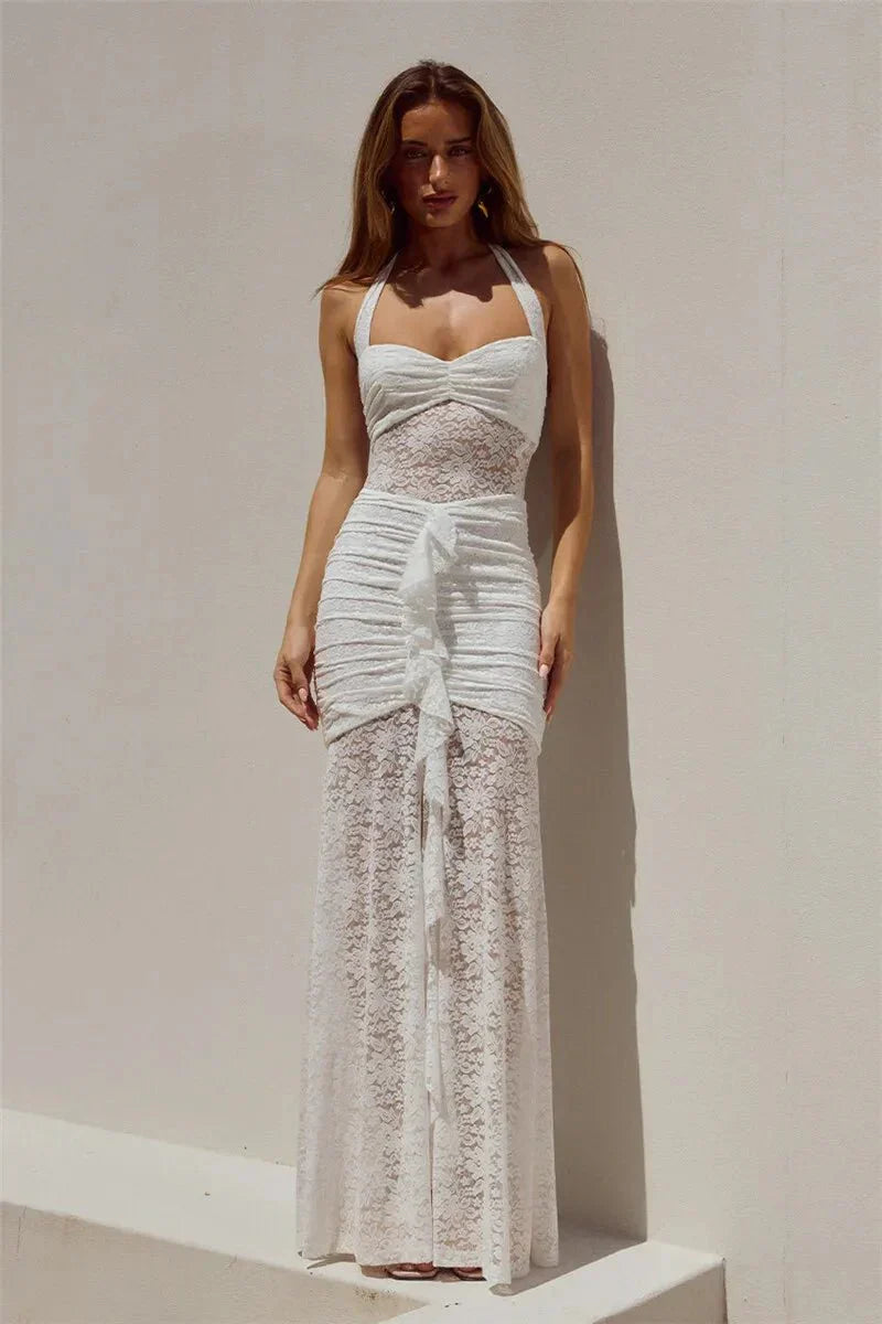 Lace - Bodycon maxi dress