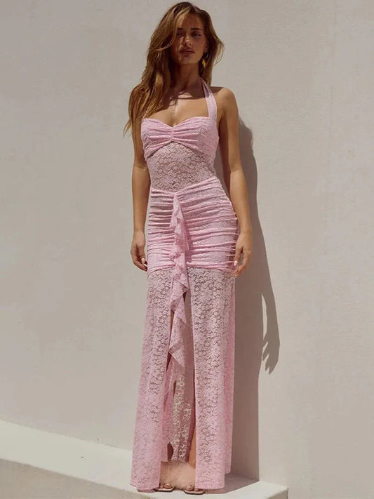 Lace - Bodycon maxi dress